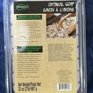 Life of the Party Oatmeal Soap Melt - Natural Beige